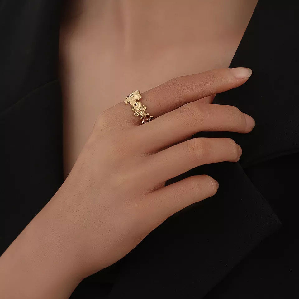 Thalireine | Anillo de Oro de 18K