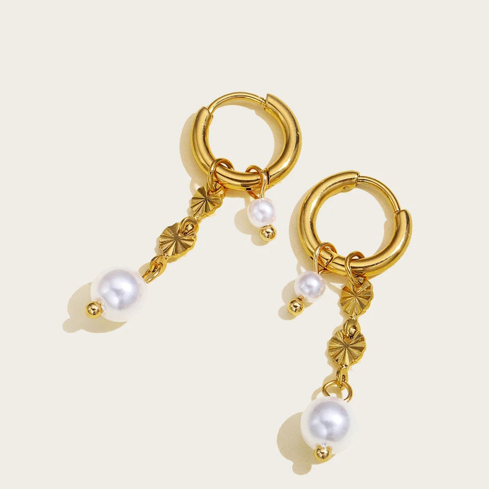 Lyannette | Pendientes Sol 18K Oro