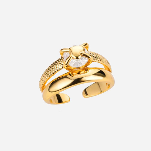 Melaniquee | Anillo de Oro de 18K