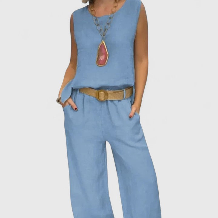 Faylinn | Conjunto Elegante de Dos Piezas