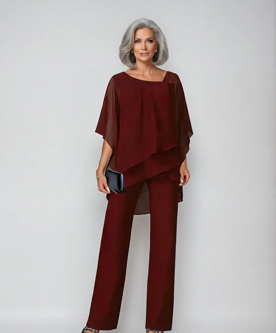 Conjunto de dos piezas con capas Mariella