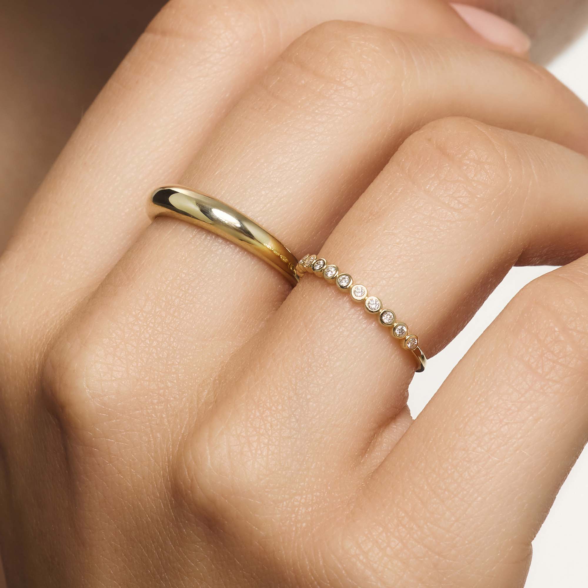 Isavianne | Anillo de Diamante en Oro de 18K