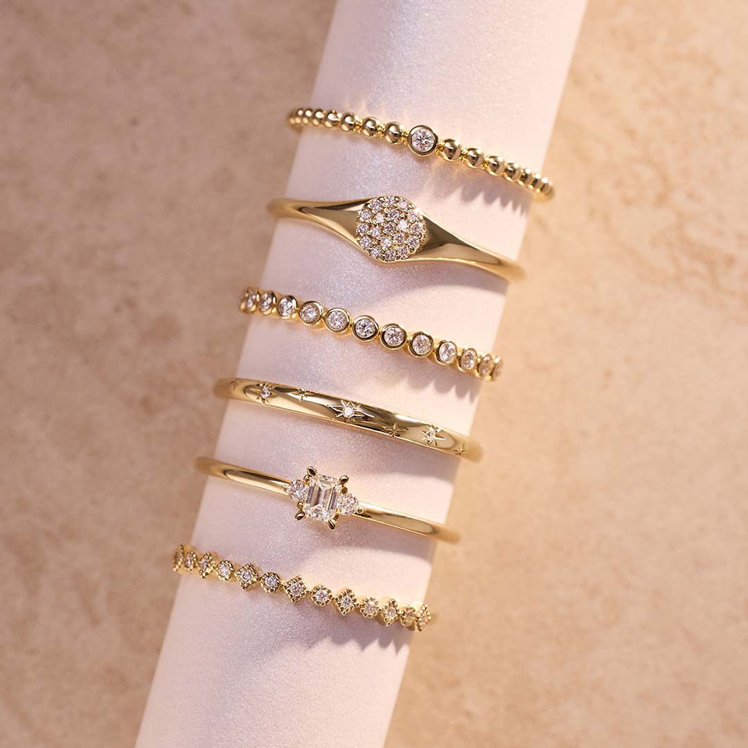 Isavianne | Anillo de Diamante en Oro de 18K