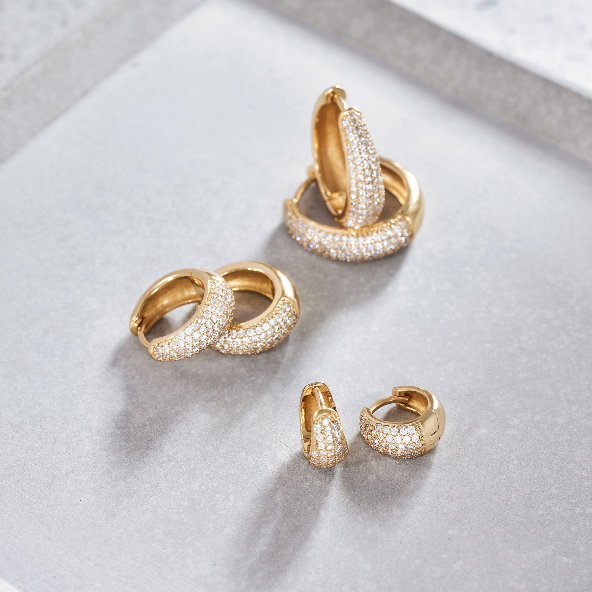 Venazelle | Pendientes de Oro de 18K