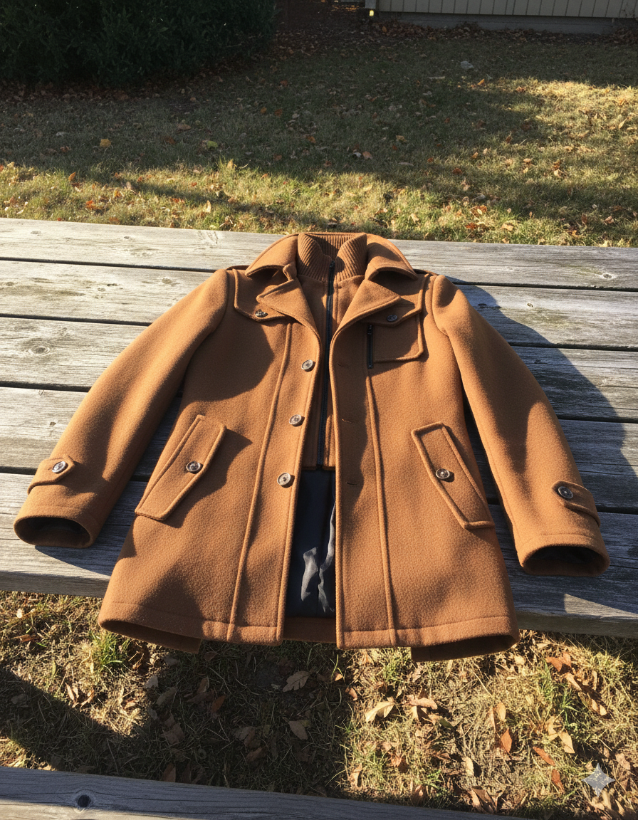 Abrigo más cálido y elegante para hombres