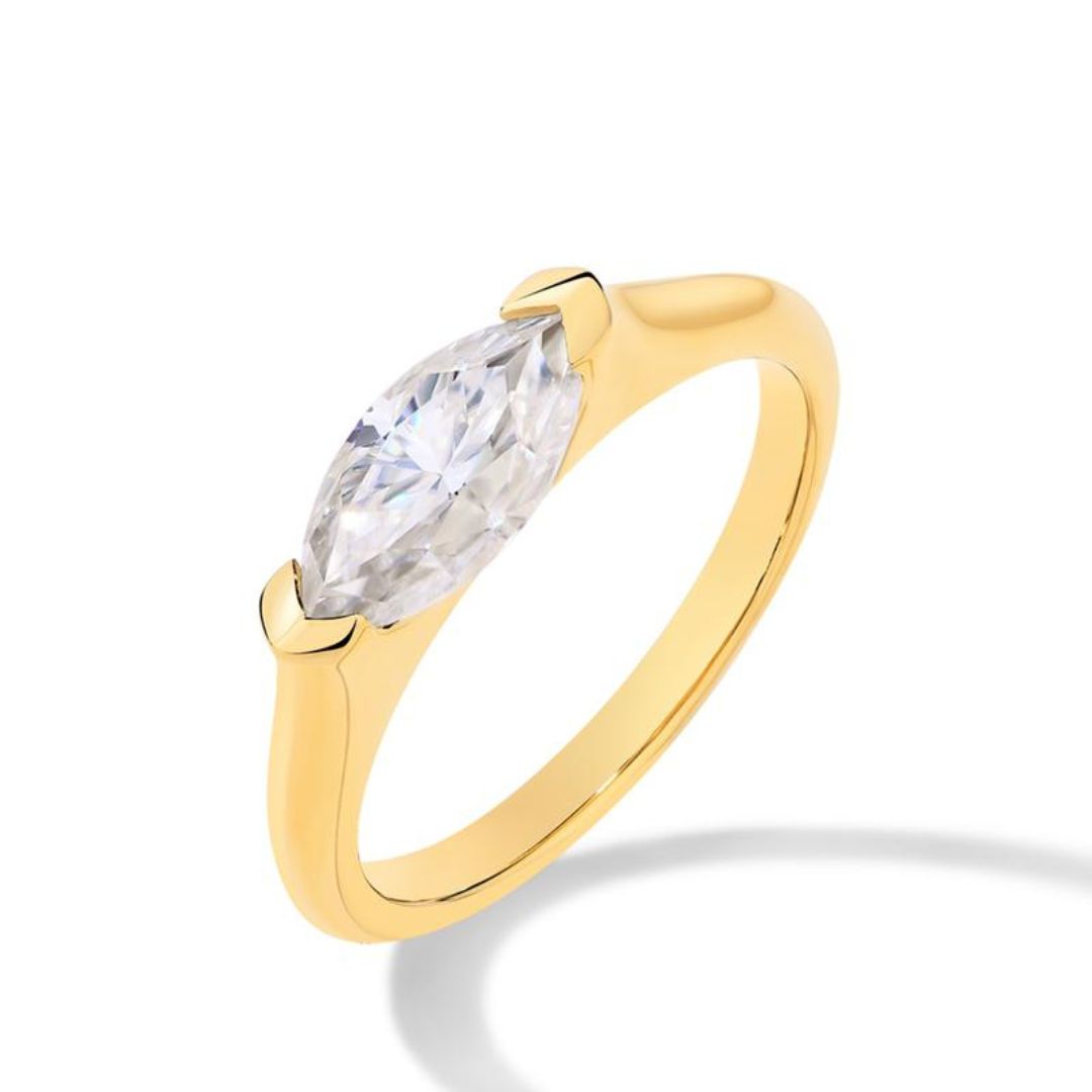 Avanirelle | Anillo de Diamante en Oro de 18k