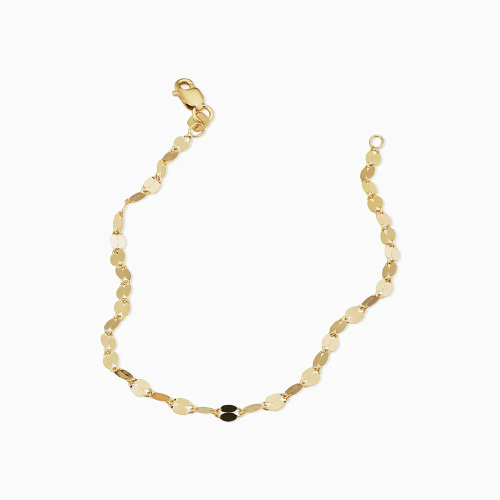 Laurizette | Pulsera de Oro de 14k