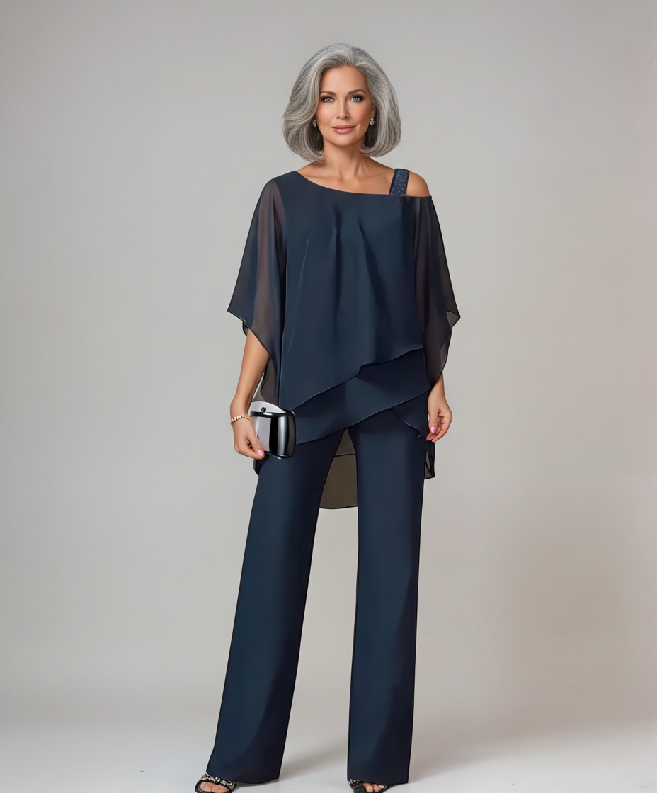 Conjunto de dos piezas con capas Mariella