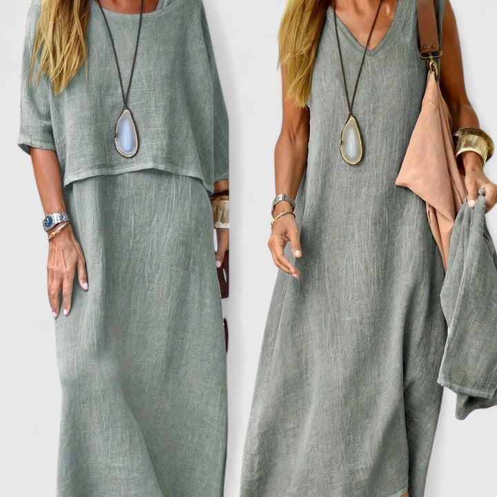 Harlyne | Conjunto Elegante de Dos Piezas