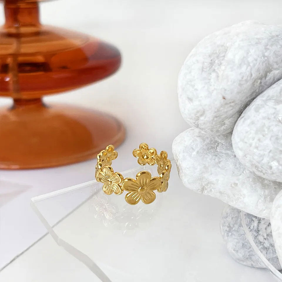 Thalireine | Anillo de Oro de 18K