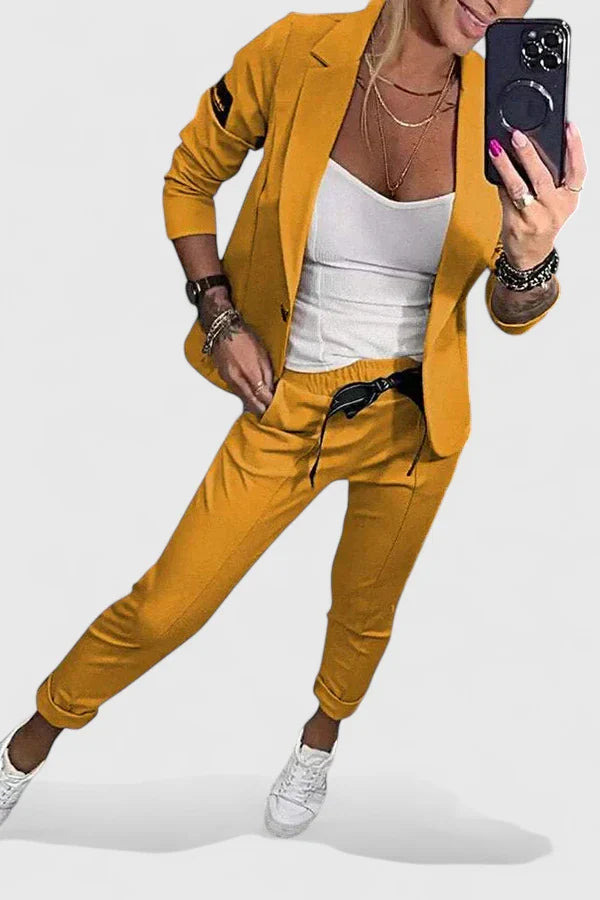 Chrystel | Conjunto Elegante de Dos Piezas