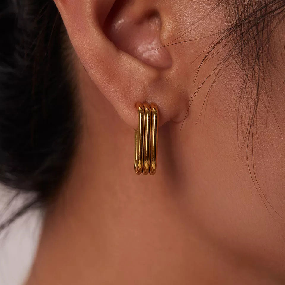 Charimelle | Pendientes de Oro de 18K