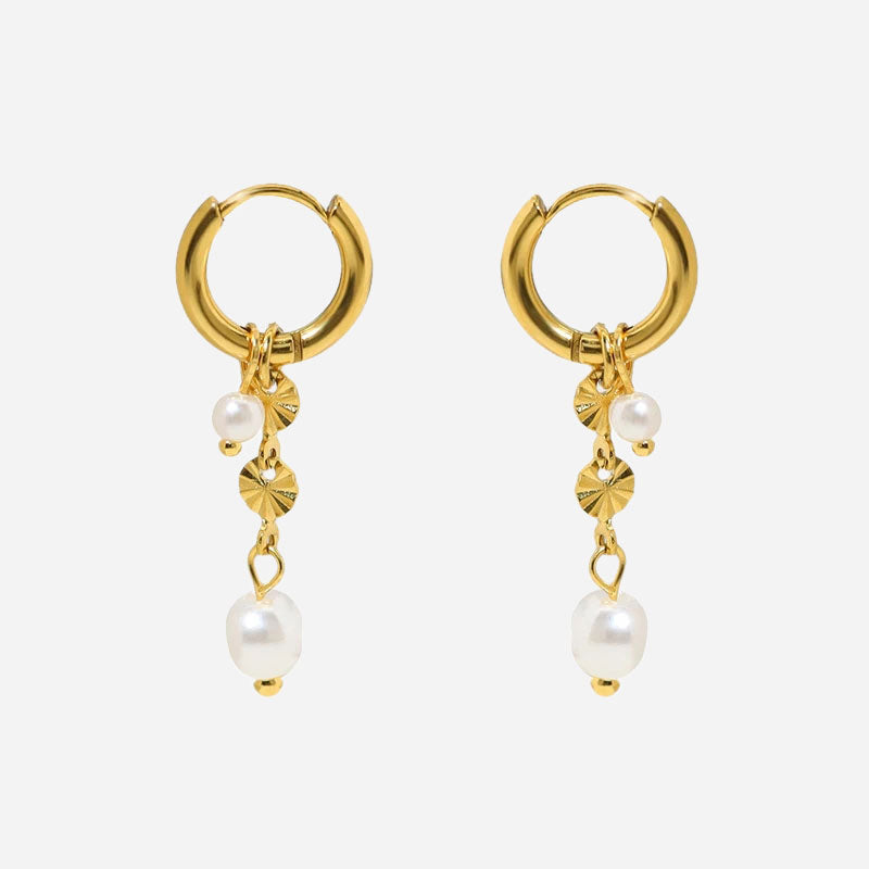 Lyannette | Pendientes Sol 18K Oro