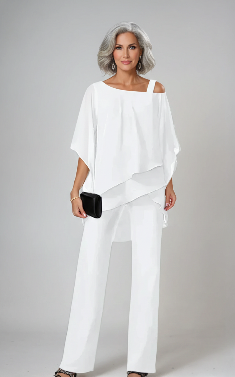 Conjunto de dos piezas con capas Mariella 