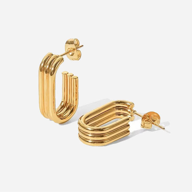 Charimelle | Pendientes de Oro de 18K