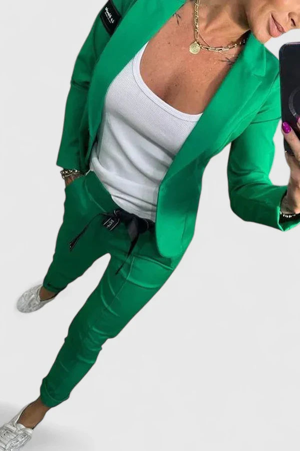 Chrystel | Conjunto Elegante de Dos Piezas