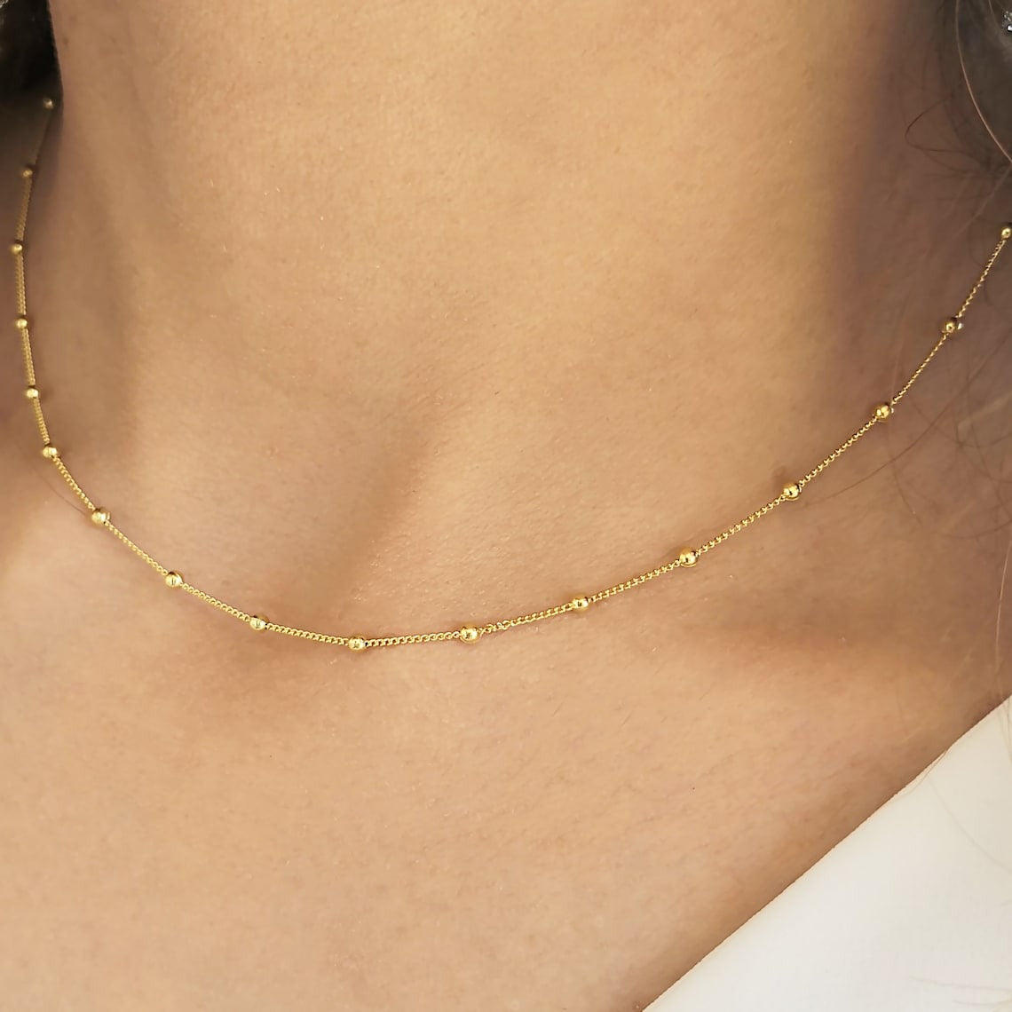 Jaurelynn | Collar de Oro de 18K