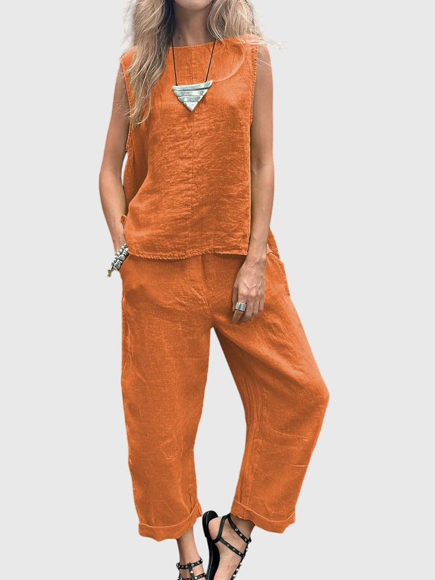 Sabrina™ | Conjunto Elegante de Dos Piezas