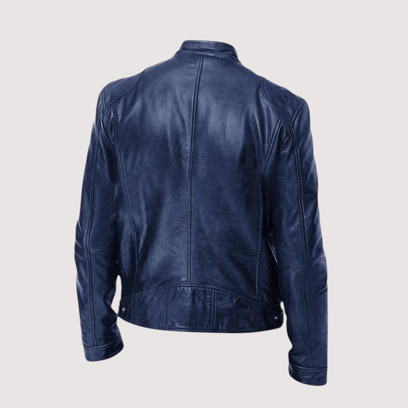 Marco™ | Chaqueta de cuero elegante y versátil.