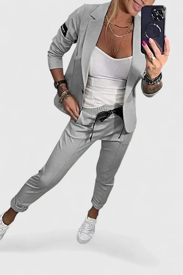 Chrystel | Conjunto Elegante de Dos Piezas