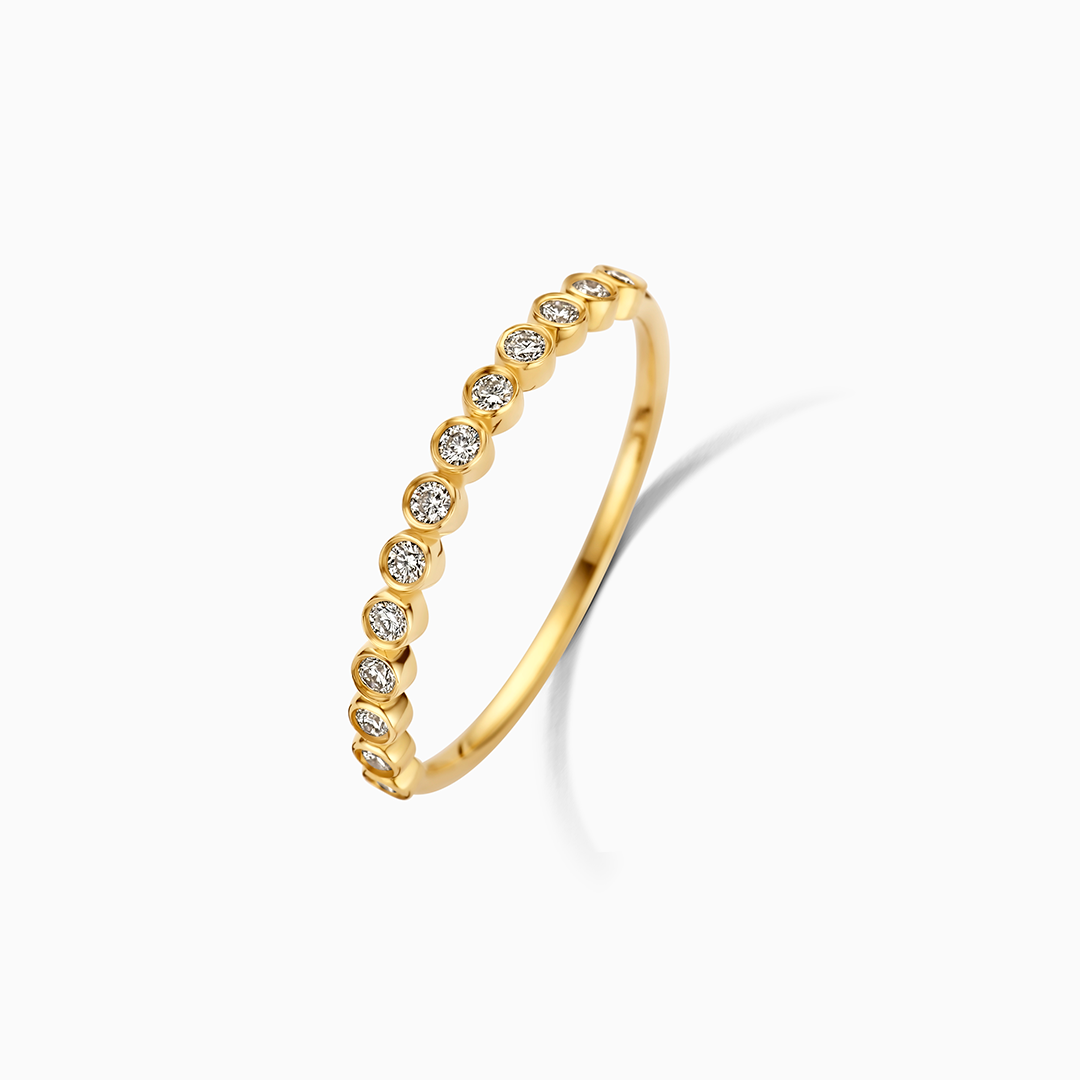 Isavianne | Anillo de Diamante en Oro de 18K