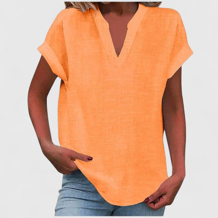 Xavinah | Blusa V-Cuello Cómoda