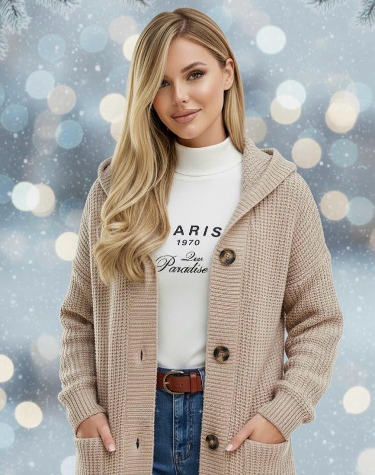 Mía | Cárdigan largo elegante