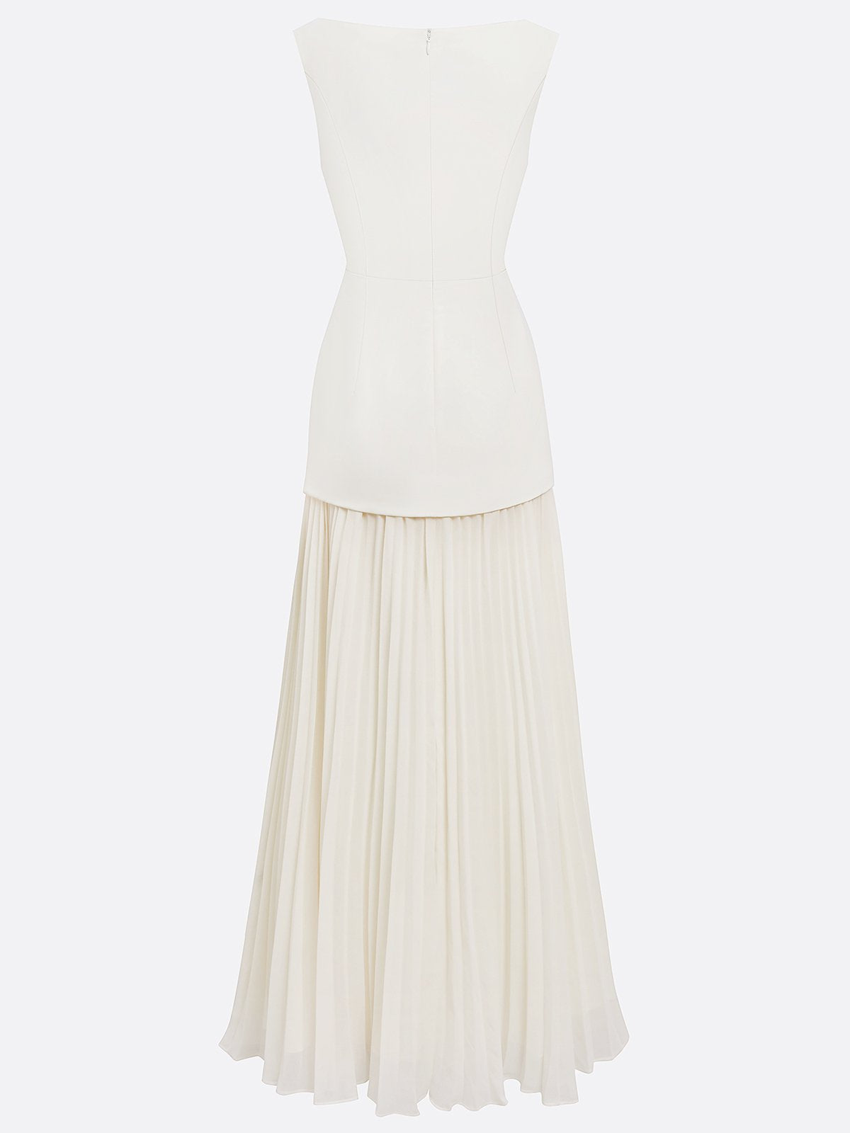 Micaela | Vestido largo plisado de diseño