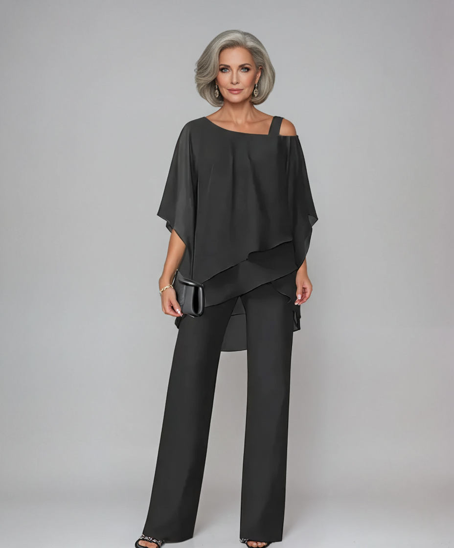 Conjunto de dos piezas con capas Mariella 