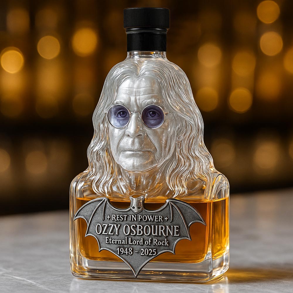 BOTELLA DE WHISKY OZZY OSBOURNE – EDICIÓN LIMITADA