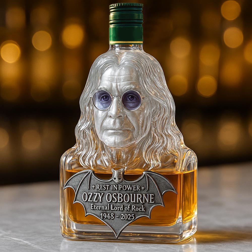 BOTELLA DE WHISKY OZZY OSBOURNE – EDICIÓN LIMITADA