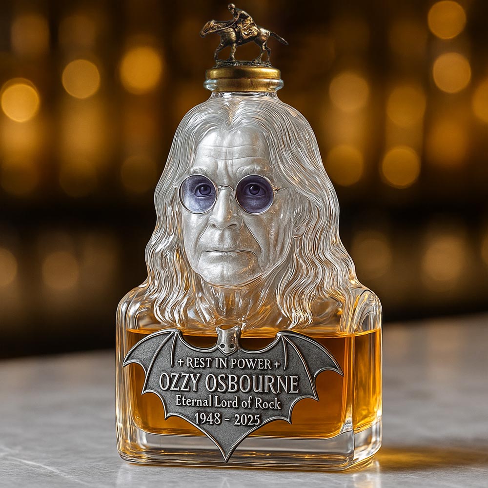 BOTELLA DE WHISKY OZZY OSBOURNE – EDICIÓN LIMITADA