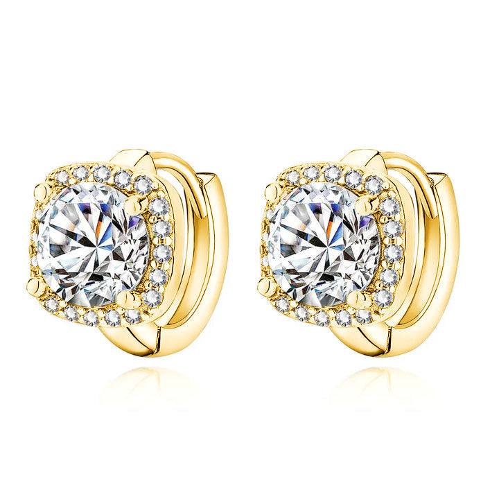 Tinamariel | Pendientes de Diamante en Oro de 18k