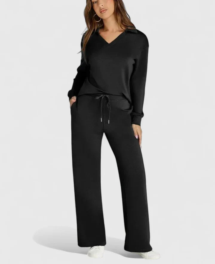 Anzhelee | Conjunto Sofisticado de Dos Piezas