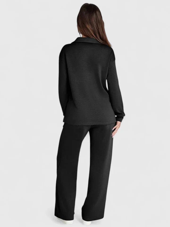 Anzhelee | Conjunto Sofisticado de Dos Piezas